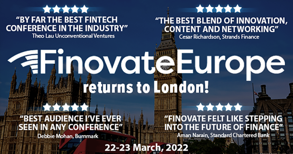 FinovateEurope パートナー協力のお知らせ