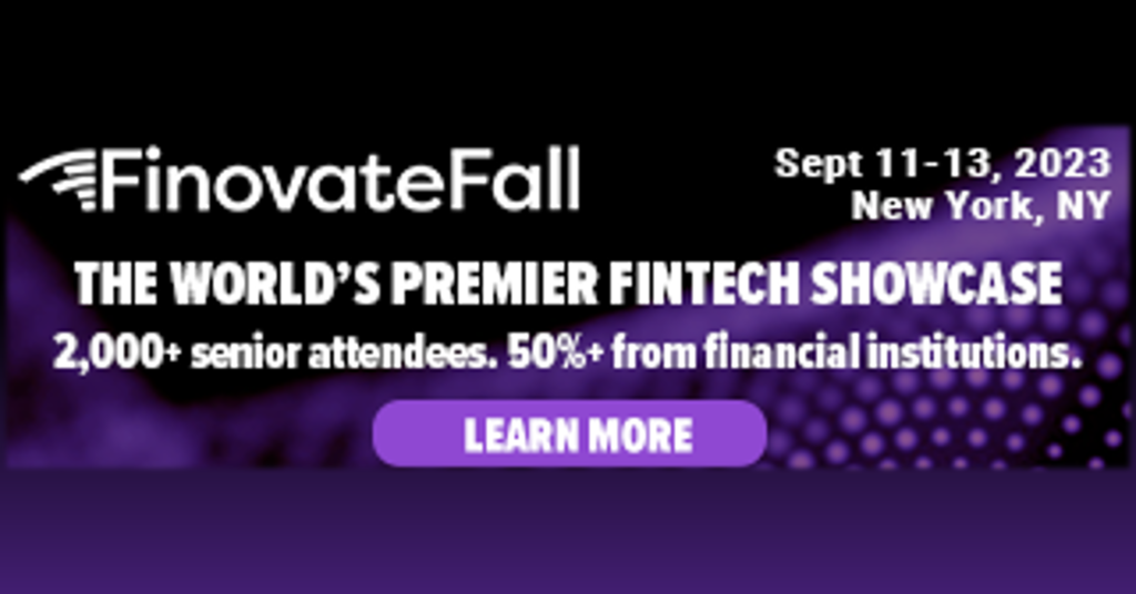 FinovateFall 2023（Discount Code Provided）